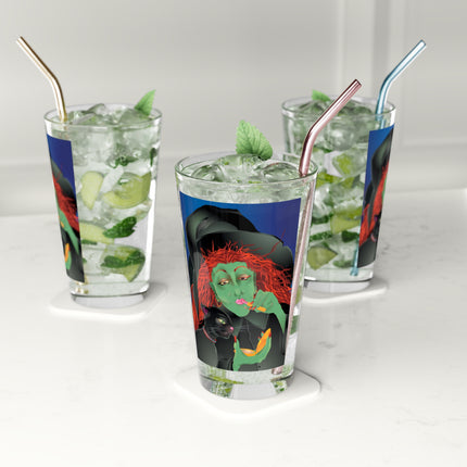 Mirror, Mirror A Witch's Touch Glass, 16oz