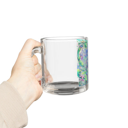 Fairy of the Koi Pond Glass Mug, 10oz