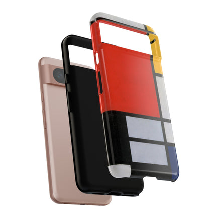 Composition with Red, Yellow, Blue, and Black by Piet Mondrian Phone Cases