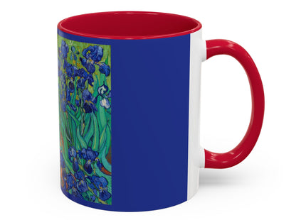 Irises by Vincent Van Gogh Colorful Mugs (11oz, 15oz)