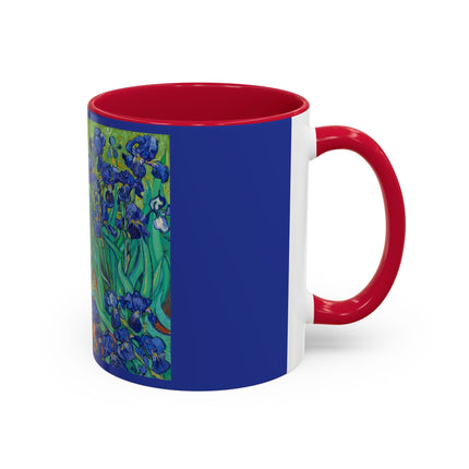 Irises by Vincent Van Gogh Colorful Mugs (11oz, 15oz)