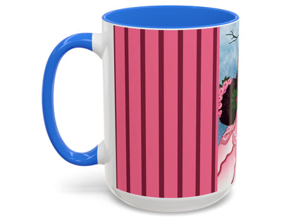 Winter Rose Empress Colorful Mugs (11oz, 15oz)