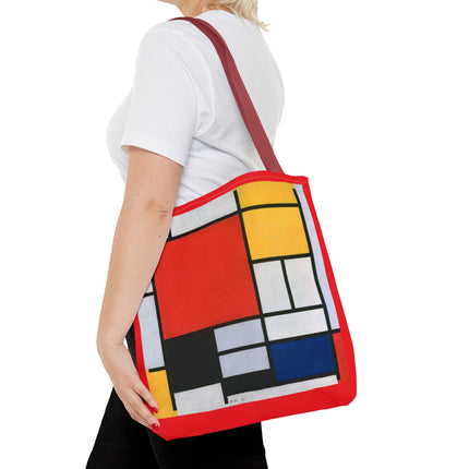 Composition with Red, Yellow, Blue, and Black by Piet Mondrian Tote Bag (AOP)