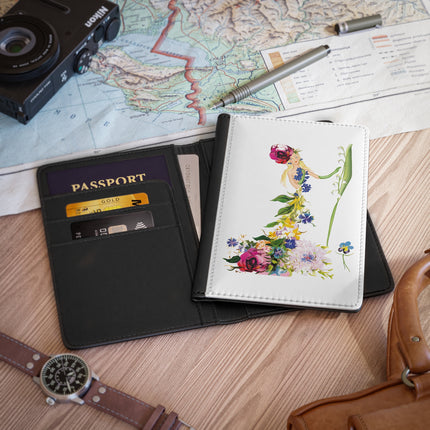 Blooming Splendor: A Floral Transformation Passport Cover