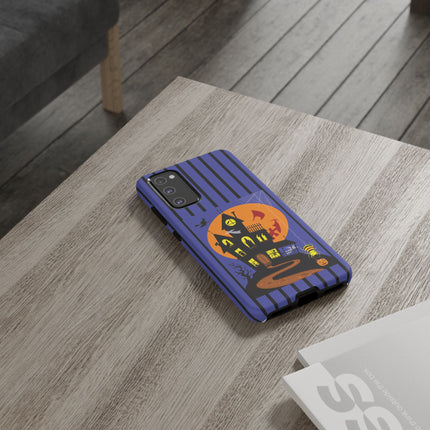 Halloween Night at the Haunted House Phone Cases