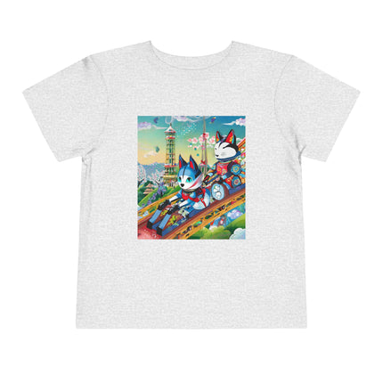 Kitsune Carnival Toddler Short Sleeve Tee