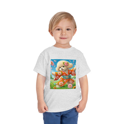 Chrysanthemum Meadow Play Toddler Short Sleeve Tee