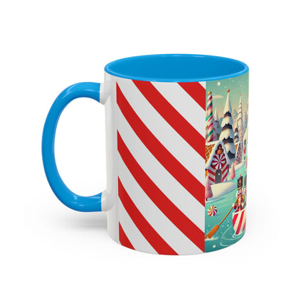 Nutcracker Candy-Striped Adventure Colorful Mugs (11oz, 15oz)