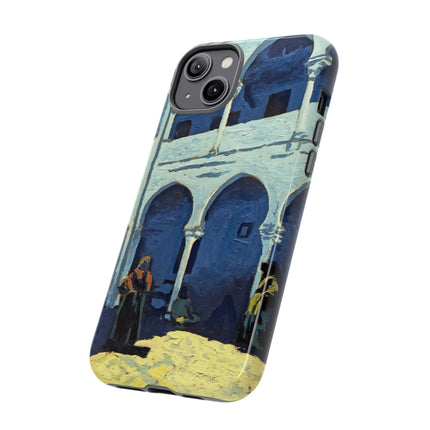 Courtyard of Moroccan Riad by George Gaudion Phone Cases