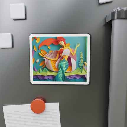 Charming Mermaid Die-Cut Magnets (4 Sizes)