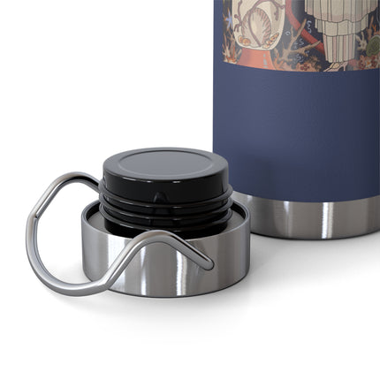 L'Etourdissant Petit Poisson (The Dazzling Little Fish) by George Barbier Copper Vacuum Insulated Bottle, 22oz
