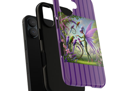 Lavender-Winged Fairy Phone Cases