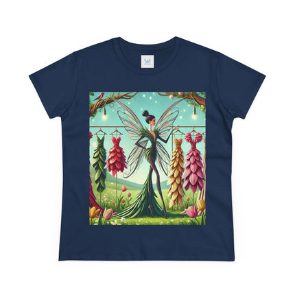 A Fairy Choosing Gowns Cotton Tee