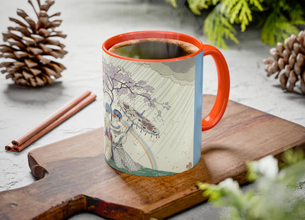 L’Arc-en-Ciel by George Barbier Colorful Mugs (11oz, 15oz)