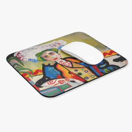 A Mulher by Amadeo de Souza-Carosa Mouse Pad, Rectangle