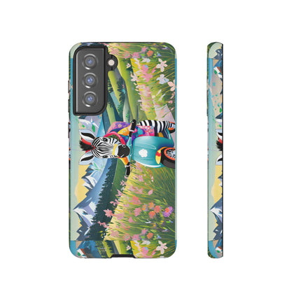 Stripes on Wheels Phone Cases