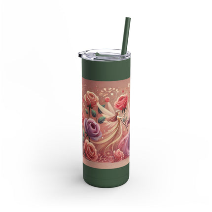 Whimsical Fairies Skinny Matte Tumbler, 20oz