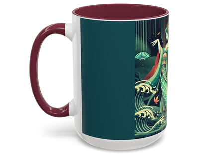 Mermaid Queen Rising from the Deep Colorful Mugs (11oz, 15oz)