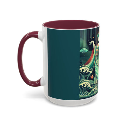 Mermaid Queen Rising from the Deep Colorful Mugs (11oz, 15oz)