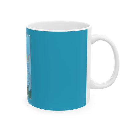 Exquisite Elegance by Umberto Brunelleschi Ceramic Mug 11oz