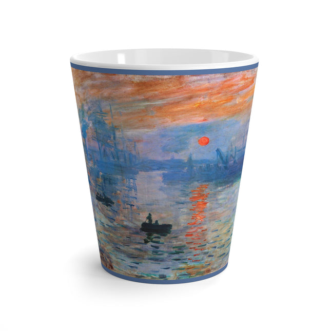 Sunrise by Claude Monet Latte Mug