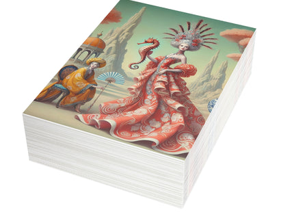 The Seahorse Court Postcard Bundles (envelopes included) - Bundles of 10, 30, 50 Pieces