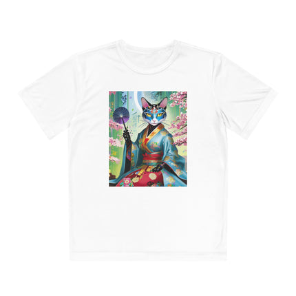 Cyberpunk Geisha Youth Competitor Tee