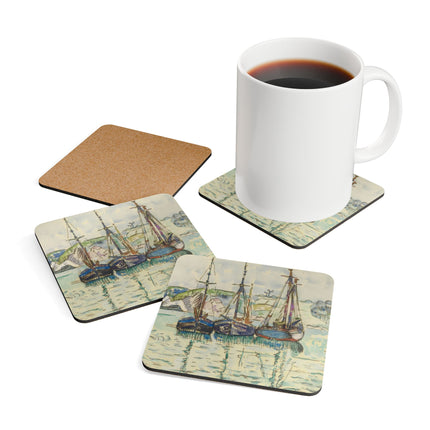 Le Trieux Paul Signac Corkwood Coaster Set