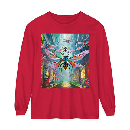 Neon Swarm Long Sleeve T-Shirt