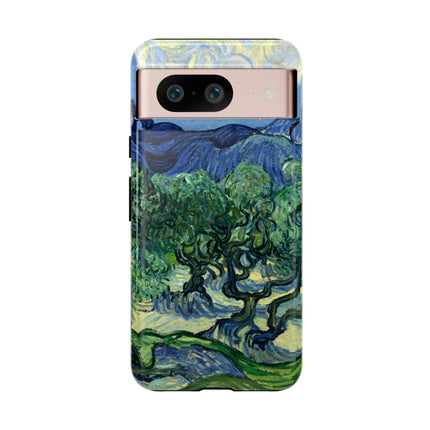 Olive Trees by Vincent Van Gogh Phone Cases
