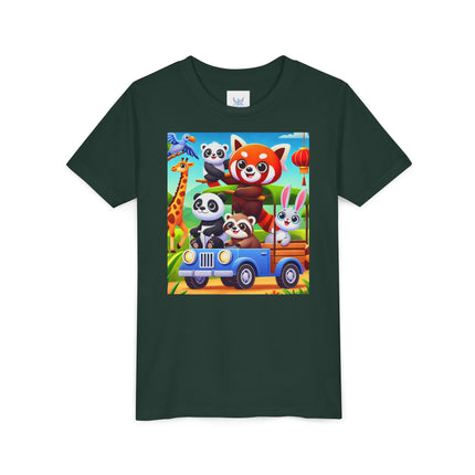 Safari Friends on the Move Youth Short Sleeve Tee