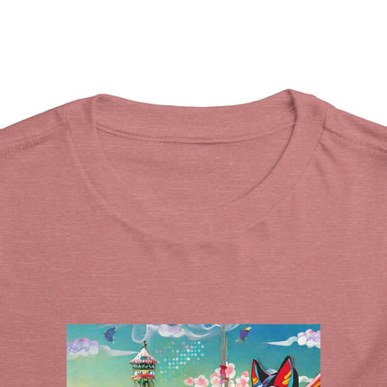 Kitsune Carnival Toddler Short Sleeve Tee