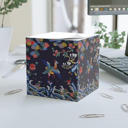 Rank Badge with Mandarin Duck Note Cube