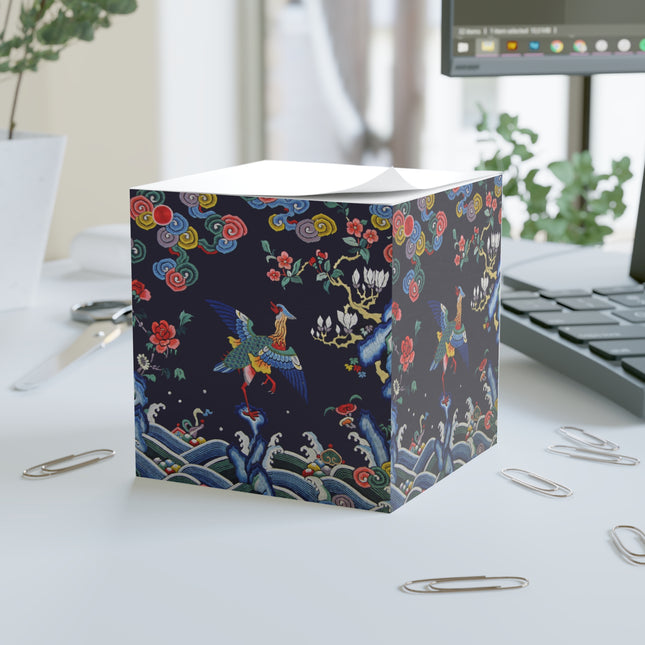 Rank Badge with Mandarin Duck Note Cube
