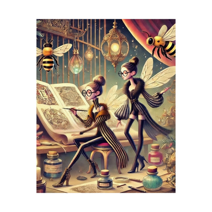 🧚✒️ Fairy Designers Matte Vertical Poster – Whimsical Creativity & Enchanted Craft