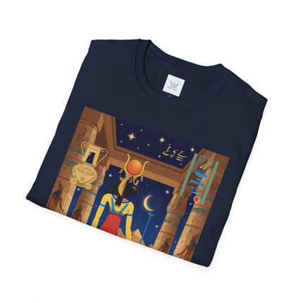 Bastet Egyptian Cat Goddess T-Shirt – Joy, Protection & Feline Grace