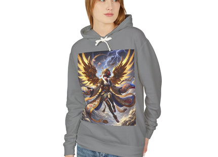 Valkyrie Descending Through Storm Hoodie