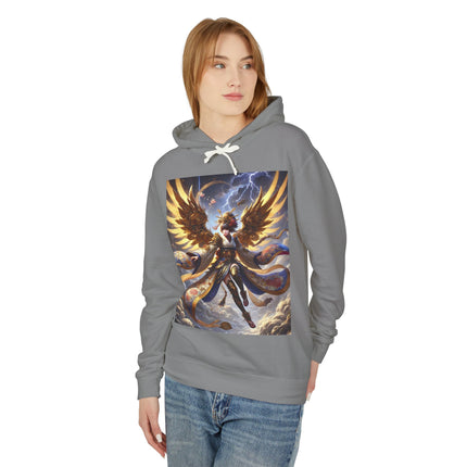 Valkyrie Descending Through Storm Hoodie