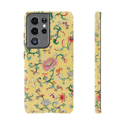 Flower Illustration by Owen Jones Phone Cases