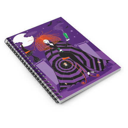 Mystic Elegance Spiral Notebook - Ruled Line