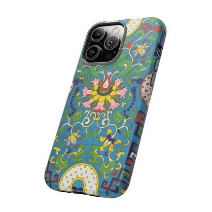 Chinese Floral Illustration by Owen Jones Phone Cases
