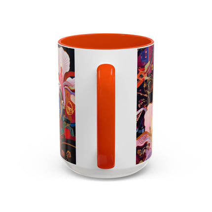 Ethereal Irises Colorful Mugs (11oz, 15oz)