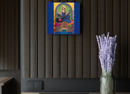 December & Tanzanite Zodiac Acrylic Wall Clock