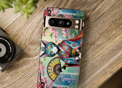 Cyberpunk Geisha Phone Cases
