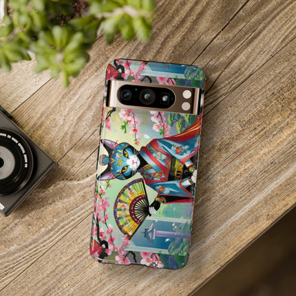 Cyberpunk Geisha Phone Cases