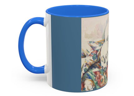 The Three Skulls by Paul Cézanne Colorful Mugs (11oz, 15oz)