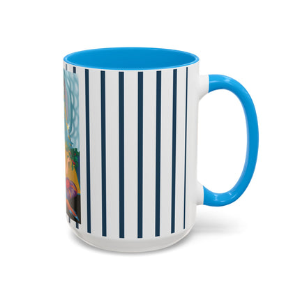 Art Deco Christmas Elegance Colorful Mugs (11oz, 15oz)