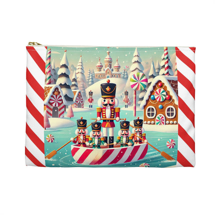 Nutcracker Candy-Striped Adventure Accessory Pouch