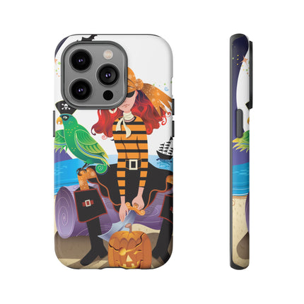 Moonlit Pirate Halloween Phone Cases