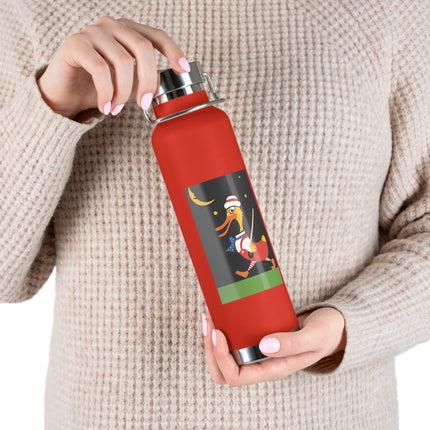 Dapper Duck Copper Vacuum Insulated Bottle, 22 oz